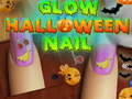 Mchezo Glow Halloween Nails
