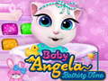Mchezo Baby Angela Bathing Time