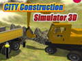 Mchezo City Construction Simulator Master 3D