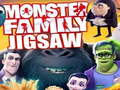 Mchezo Monster Family Jigsaw 