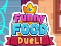 Mchezo Funny Food Duel