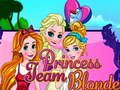 Mchezo Princess Elsa Team Blonde