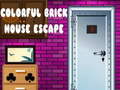 Mchezo Colorful Brick House Escape