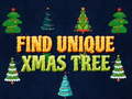 Mchezo Find Unique Xmas Tree