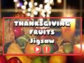 Mchezo Thanksgiving Fruits Jigsaw