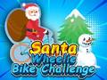 Mchezo Santa Wheelie Bike Challenge