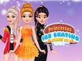 Mchezo Princesses Ice Skating Dress Up