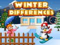 Mchezo Winter differences