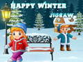 Mchezo Happy Winter Jigsaw 