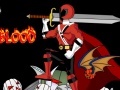 Mchezo Power Rangers Samurai Halloween Blood