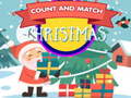Mchezo Count And Match Christmas
