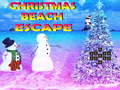 Mchezo Christmas Beach Escape