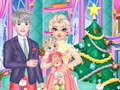 Mchezo Frozen Family Christmas Preparation