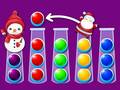 Mchezo Ball Sort Xmas