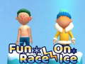 Mchezo Fun Race On Ice