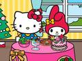 Mchezo Hello Kitty and Friends Xmas Dinner