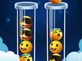 Mchezo Emoji Color Sort Puzzle