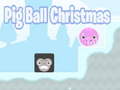 Mchezo Pig Ball Christmas