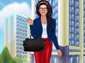 Mchezo College Student Girl Dress Up