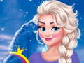 Mchezo Elsa Frozen Stylish Roses
