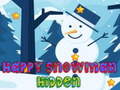 Mchezo Happy Snowman Hidden