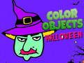 Mchezo Color Objects Halloween