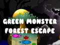 Mchezo Green Monster Forest Escape