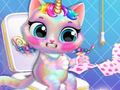 Mchezo Twinkle My Unicorn Cat Princess Caring
