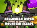 Mchezo Halloween Witch Mountain Escape