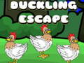 Mchezo Duckling Escape