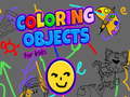 Mchezo Coloring Objects For kids