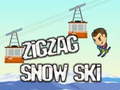 Mchezo ZigZag Snow Mountain