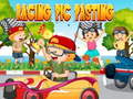 Mchezo Racing Pic Pasting