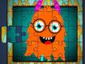 Mchezo Cute Monsters Jigsaw