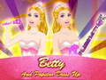 Mchezo Betty And Popstar Dress Up