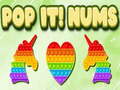 Mchezo Pop It! Nums 