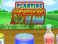 Mchezo Planting and Making Of Food