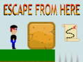 Mchezo Escape from here