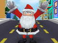Mchezo Santa City Run surfers
