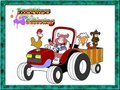 Mchezo Tractor Coloring Pages