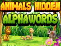 Mchezo Animals Hidden AlphaWords