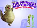 Mchezo The Princess and the Frog Memory Card Match