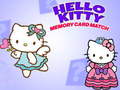 Mchezo Hello Kitty Memory Card Match