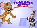 Mchezo Tom and Jerry Memory Card Match