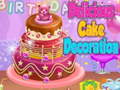 Mchezo Delicious Cake Decoration