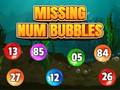 Mchezo Missing Num Bubbles 2