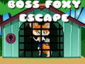 Mchezo Boss Foxy escape