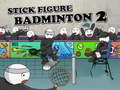 Mchezo Stick Figure Badminton 2