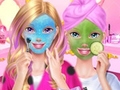 Mchezo Best Friends Sleepover Party