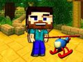 Mchezo Mineblock Helicopter Adventure